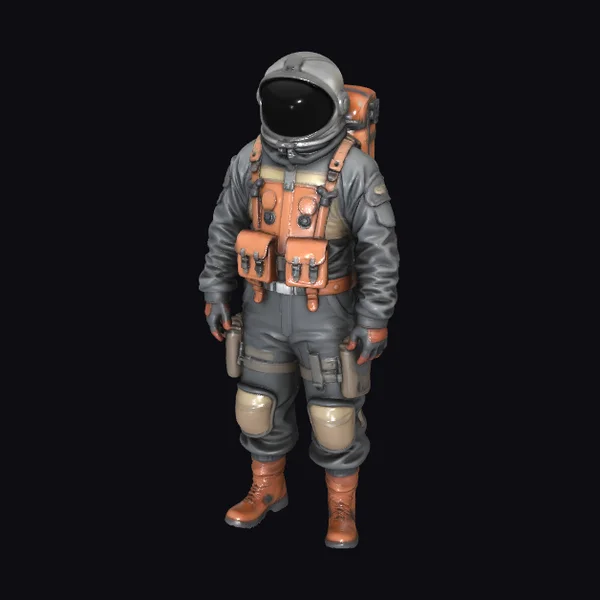 Rugged Salvage Crew Member Suit