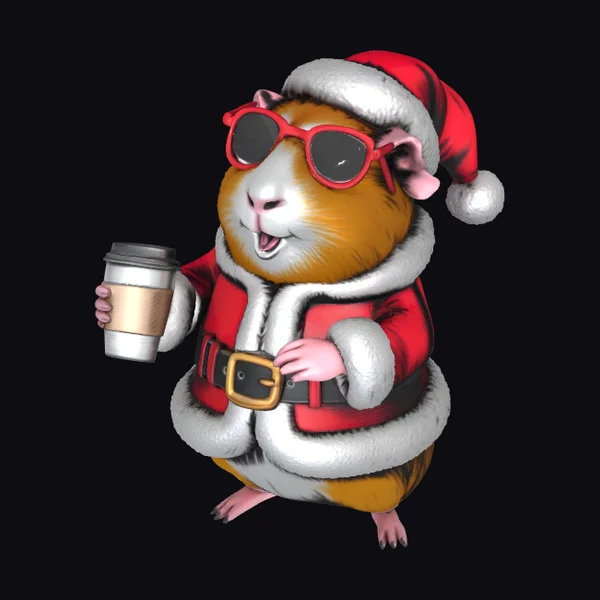 Santa Claus Hamster