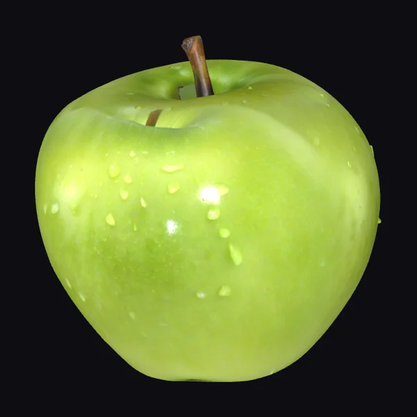 Vibrant Green Apple