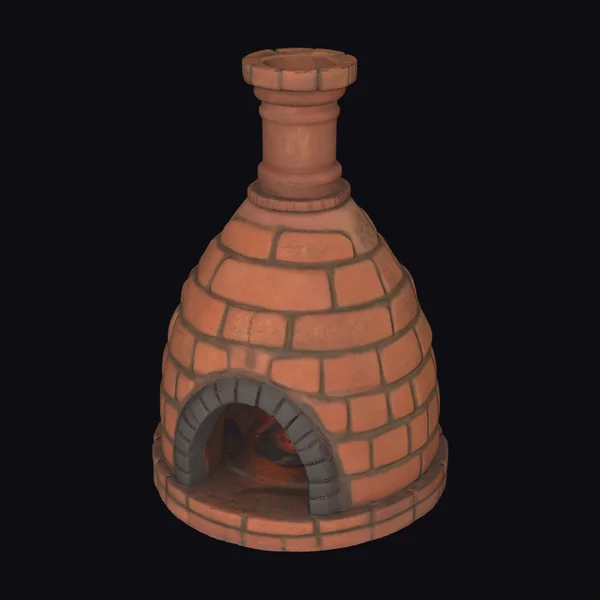 Ancient Clay Brick Oven