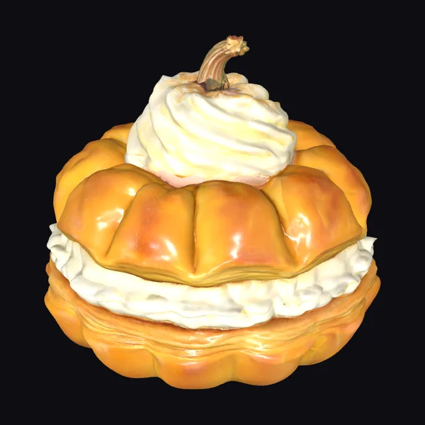 Pumpkin Cream Puff Pastry