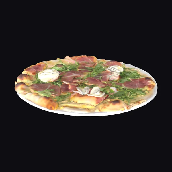 Delicious Prosciutto Arugula Pizza