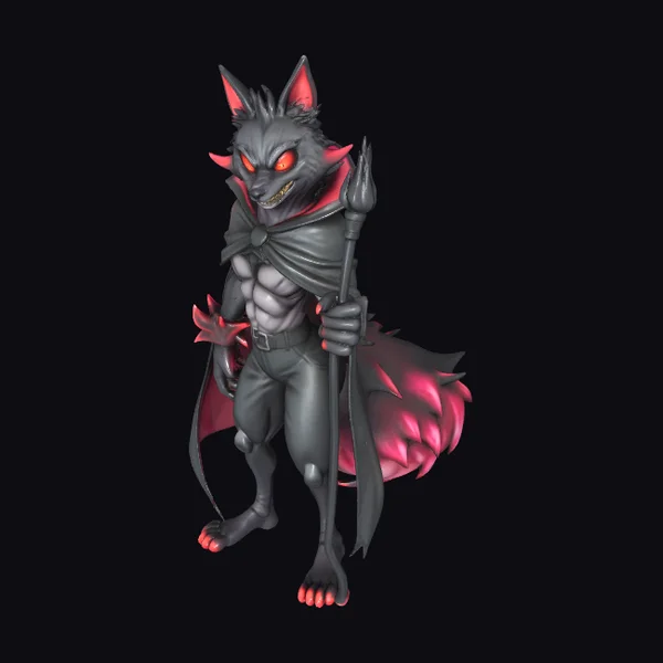 Anime Wolf Demon