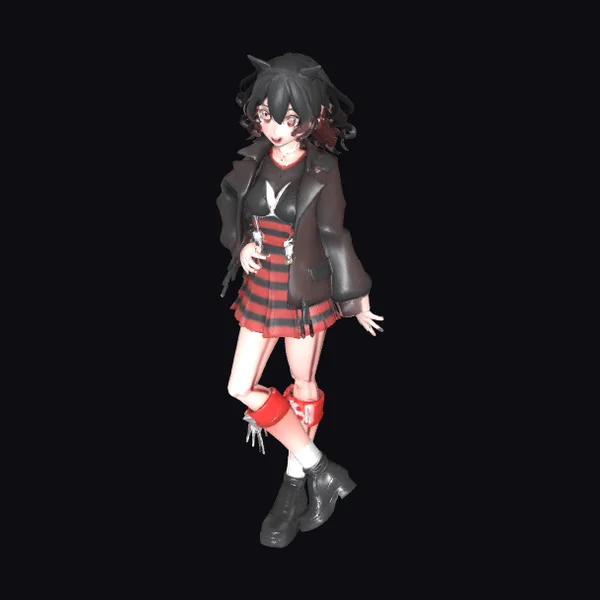 Anime Bad Girl Character