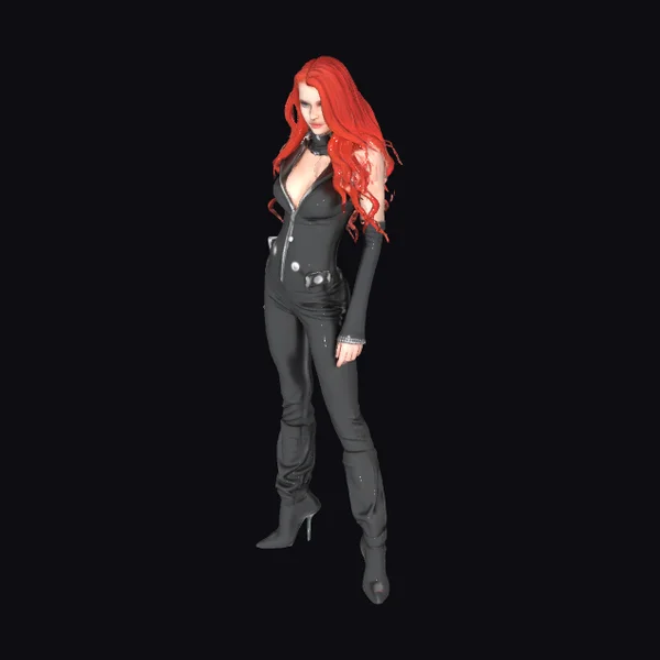 Red-Haired Female Villain