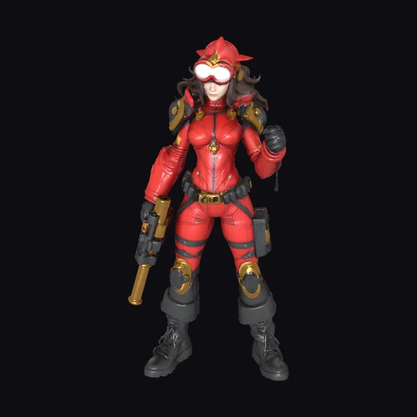 Anime Female Demolitionist