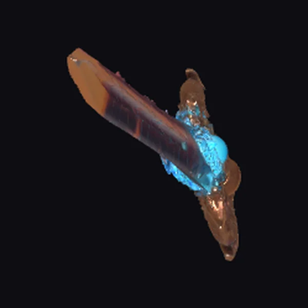Glowing Blue Sword