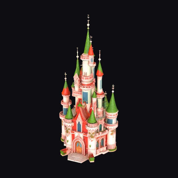 Extravagant Anime Castle