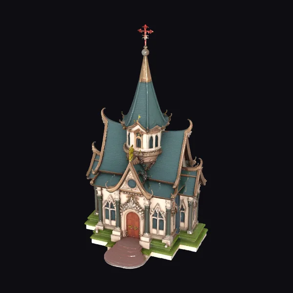 Anime Style Noble Building