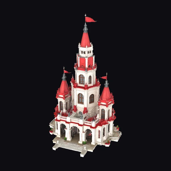 Anime Style Noble Building