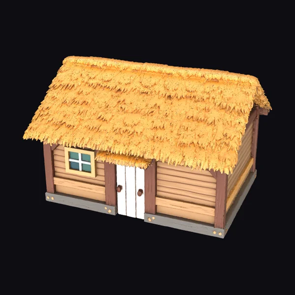 Rustic Wooden Hut