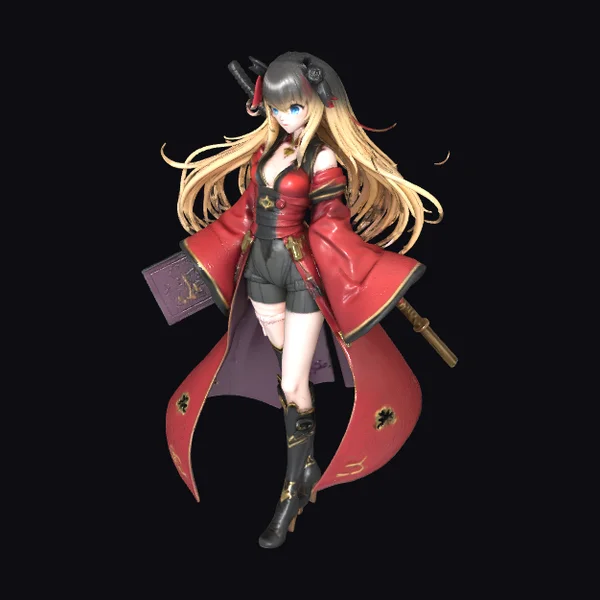 Anime Adventurer Female Warrior