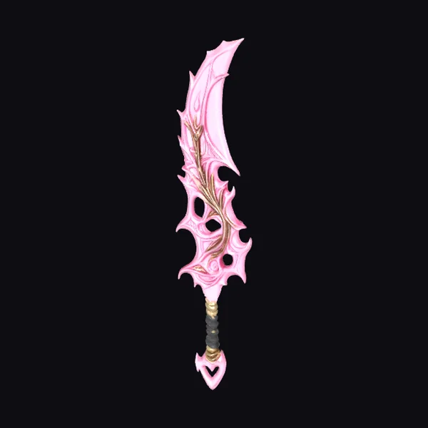 Pink Abstract Sword