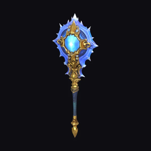 Ornate Magical Staff Artifact