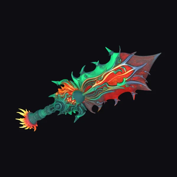 Extravagant Anime Sword