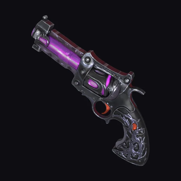 Purple Anime Revolver