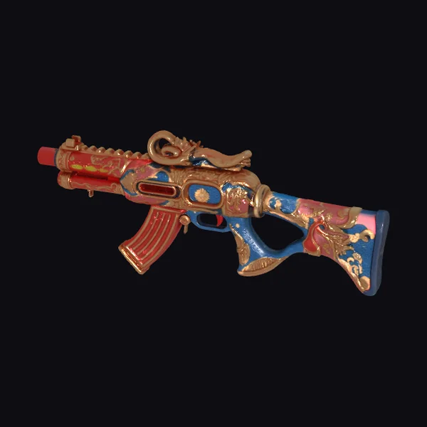 Ornate Dragon Gun