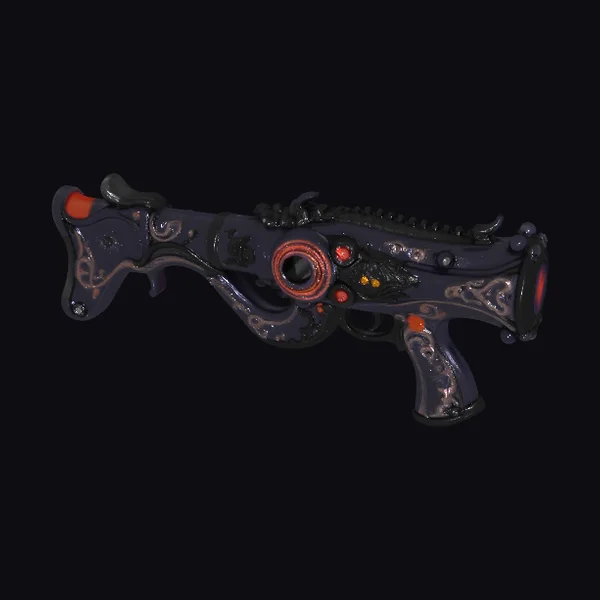 Ornate Anime Style Blaster