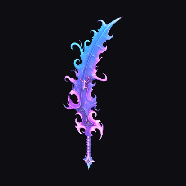Iridescent Fantasy Sword