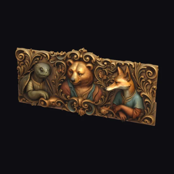 Woodland Creature Frieze