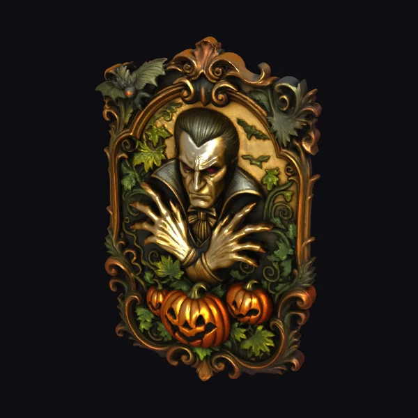 Vampire Relief Plaque