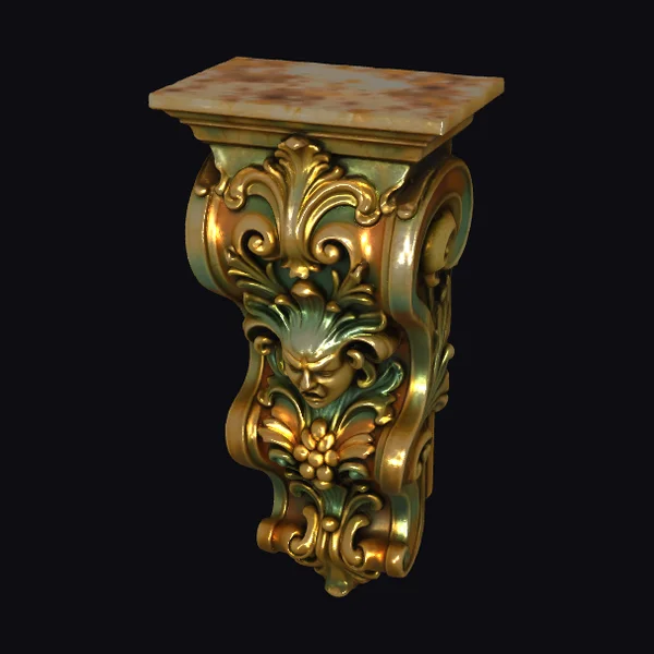 Gothic Ornate Corbel