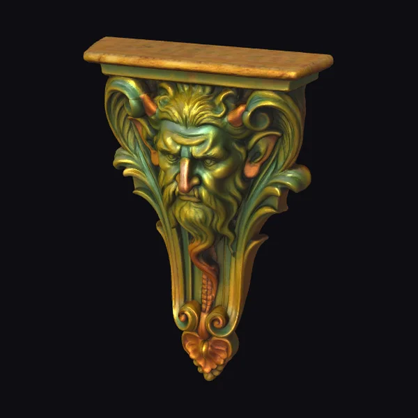 Gargoyle Console Bracket