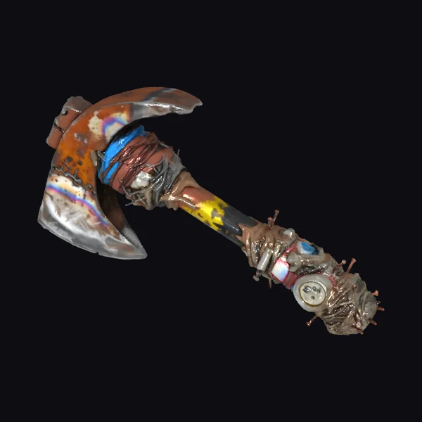 Rusty Industrial Axe