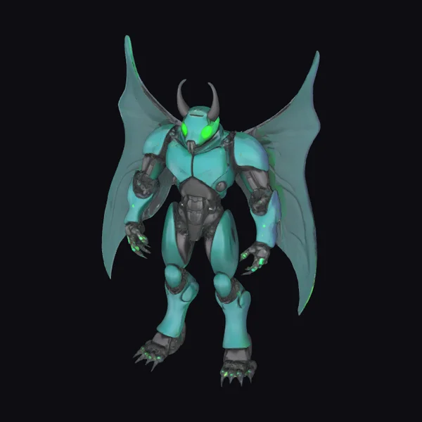 Beetle Humanoid Android