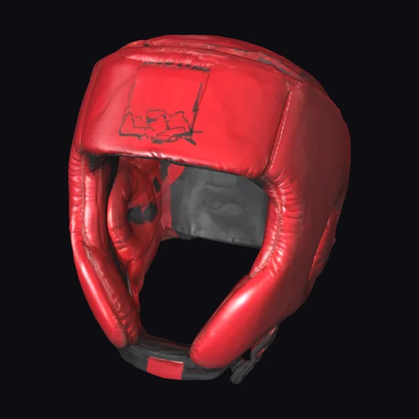 Red Boxing Headgear