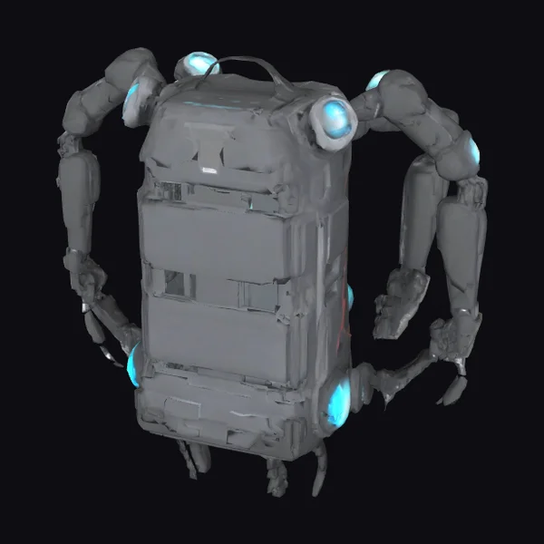 Robotic Backpack with Arms