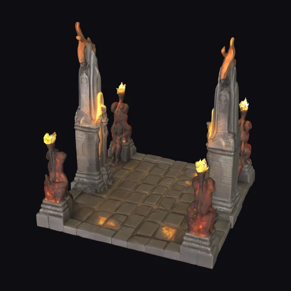 Dark Cathedral Tunnel Section