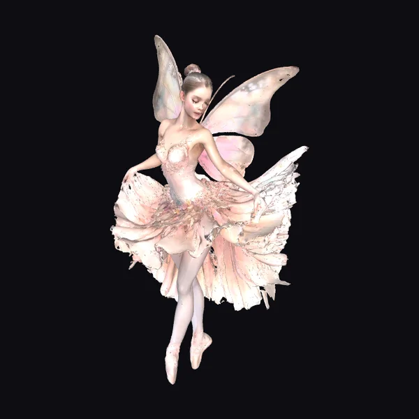 Pink Fairy Ballerina