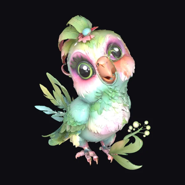 Colorful Parrot Bird