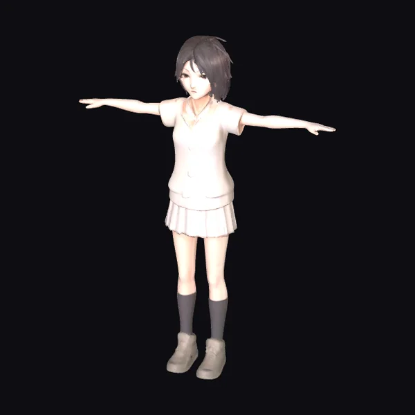 Anime Girl T-Pose