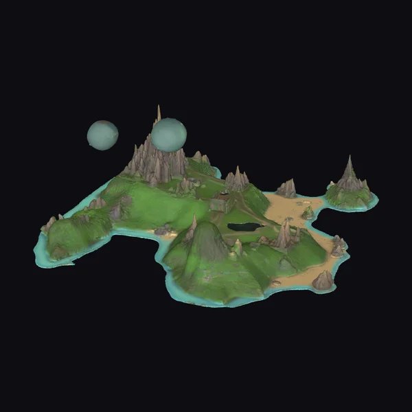 Fantasy Open World Map