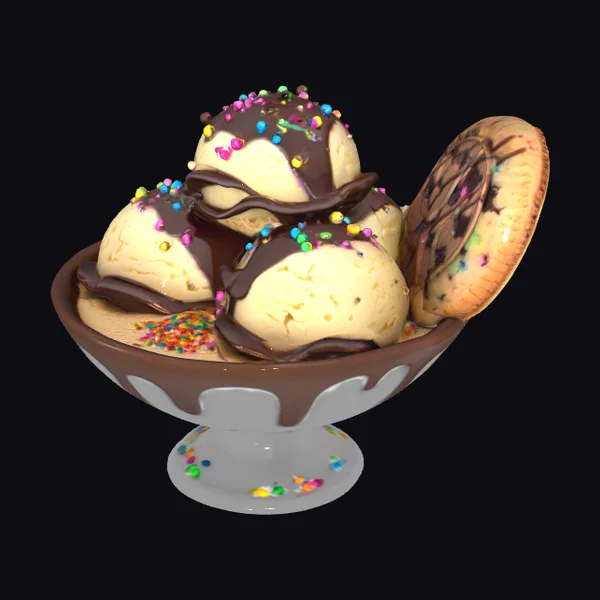 Ice Cream Dessert Bowl