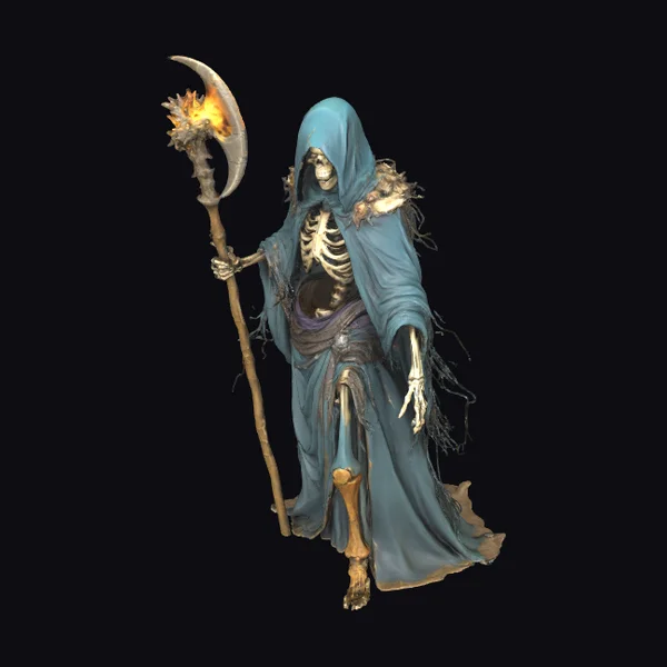 Ancient Skeletal Warlock Attack