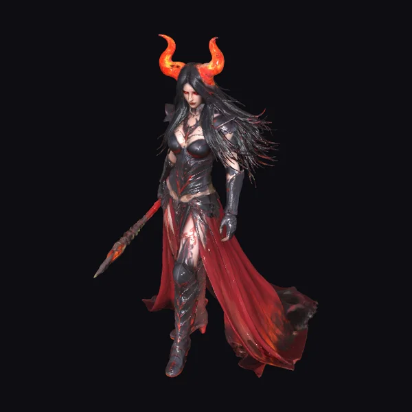 Demon Warrior Sorceress