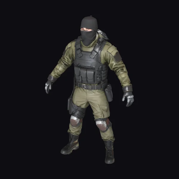 Tactical Military Operative