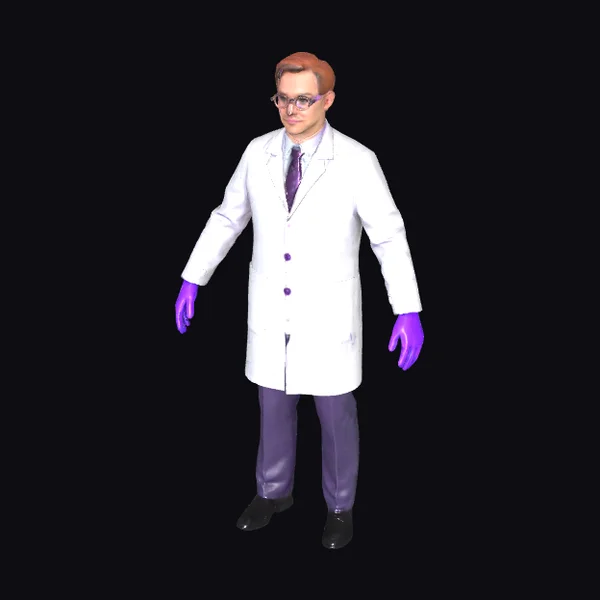 Scientist in Lab Coat