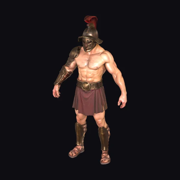 Ancient Gladiator Warrior