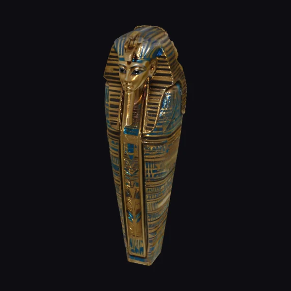 Golden Pharaoh Sarcophagus