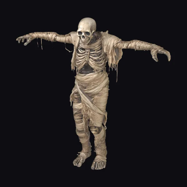 Mummified Corpse Unwraps