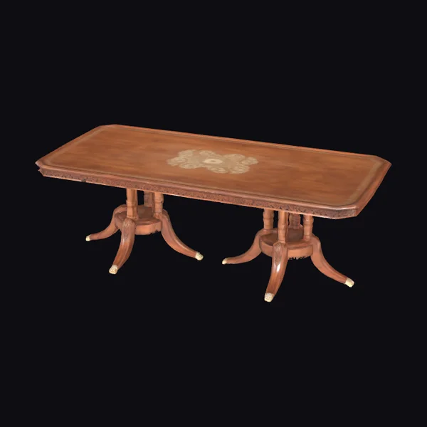 Ornate Wooden Dining Table