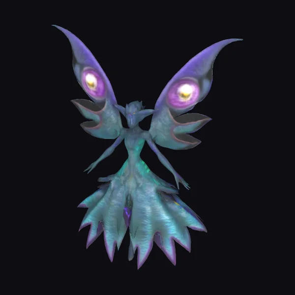 Purple Winged Fairy Creature