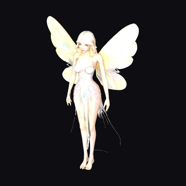 Ethereal Fairy with Wings