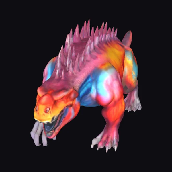 Rainbow Monster Creature