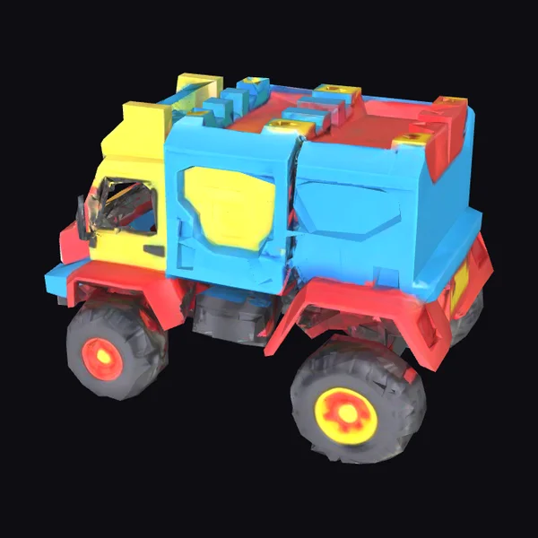 Colorful Toy Truck