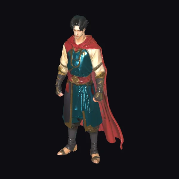 Fantasy Young Male Warrior